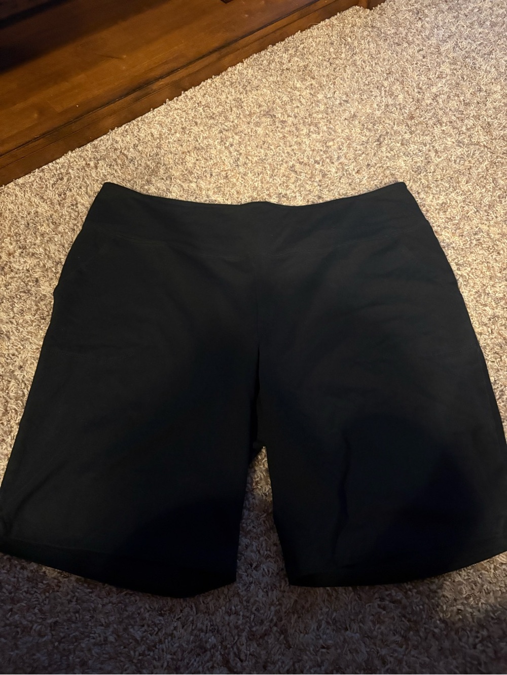 Wicked by Women with Control Black Stretch Bermuda Shorts